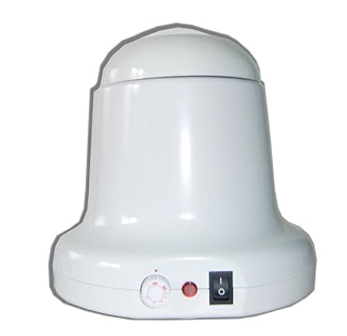Chauffe-cire Charles Ney 400 ml blanc avec couvercle, bouton de réglage et voyant de fonctionnement en façade