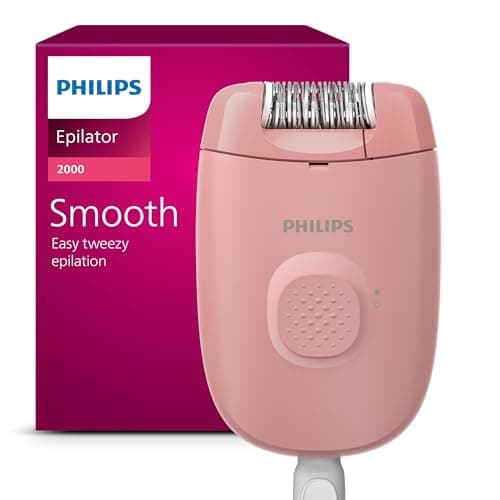 Épilateur électrique filaire compact Philips série 2000 blanc