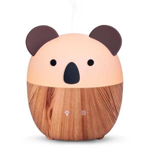 Petit diffuseur ultrasonique Zen'Arôme Woofie, coque arrondie avec éclairage LED